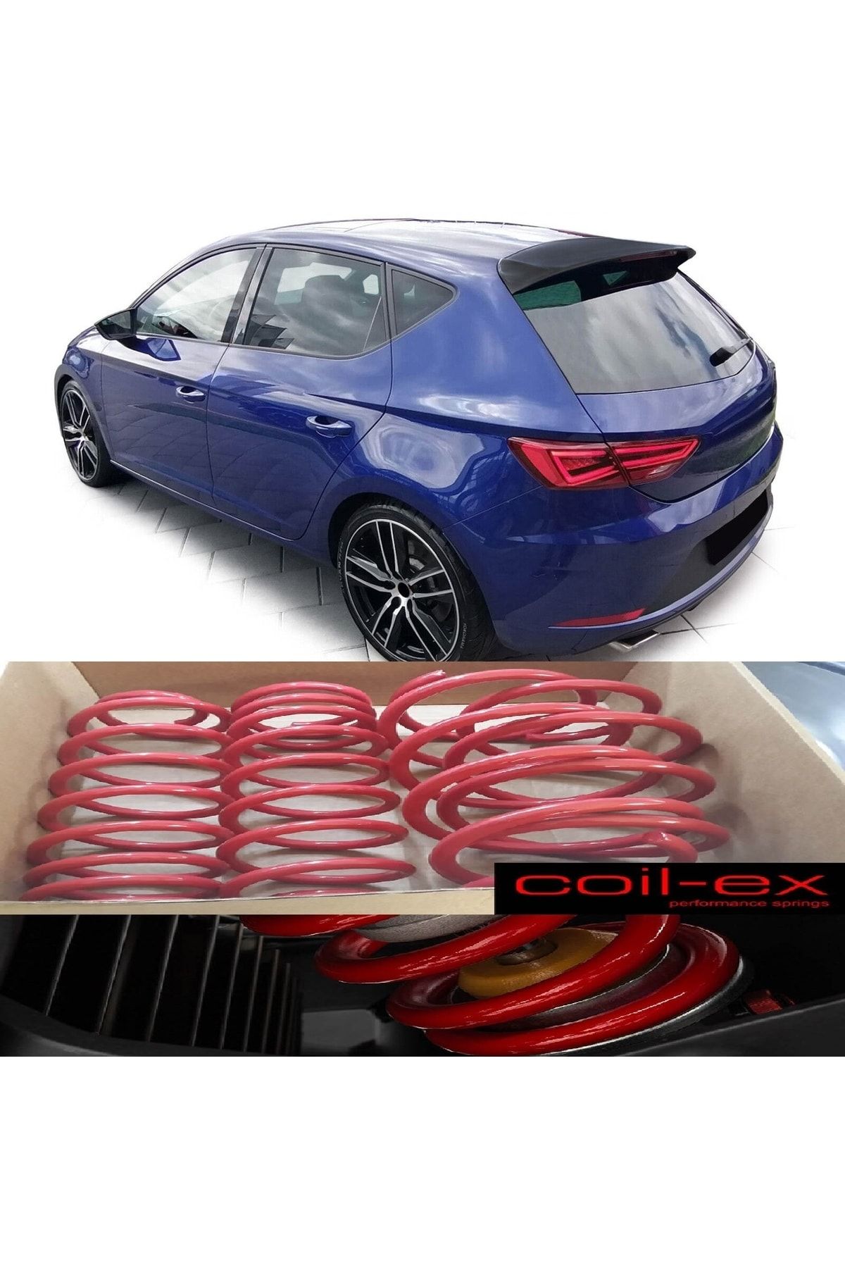 X POWER TUNİNG Seat Leon 2013-2019 5f Fr Coil-ex 4.5cm Coil Spring -  Trendyol