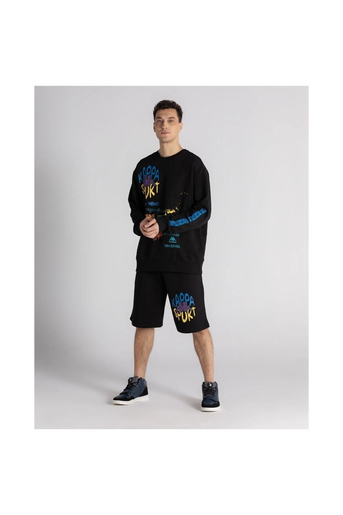 Kappa sweat shorts deals