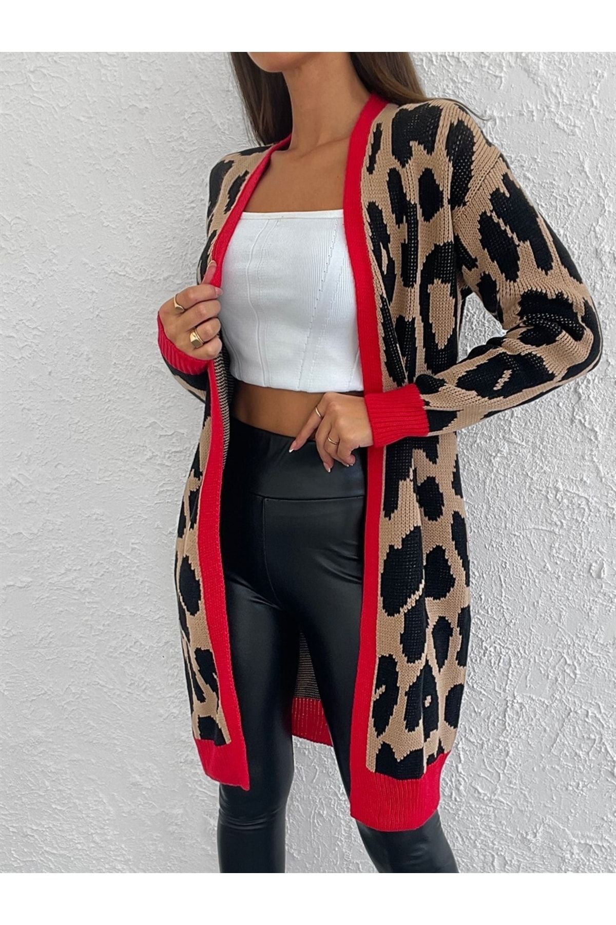 Coral hotsell colored cardigan