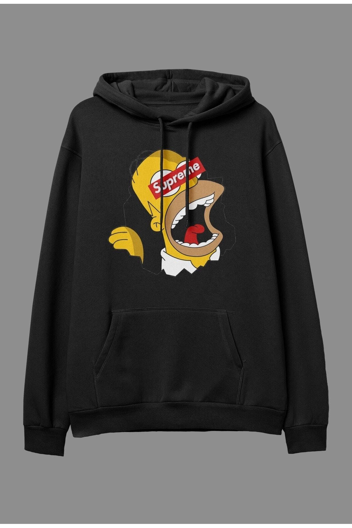 Simpsons supreme hoodie on sale