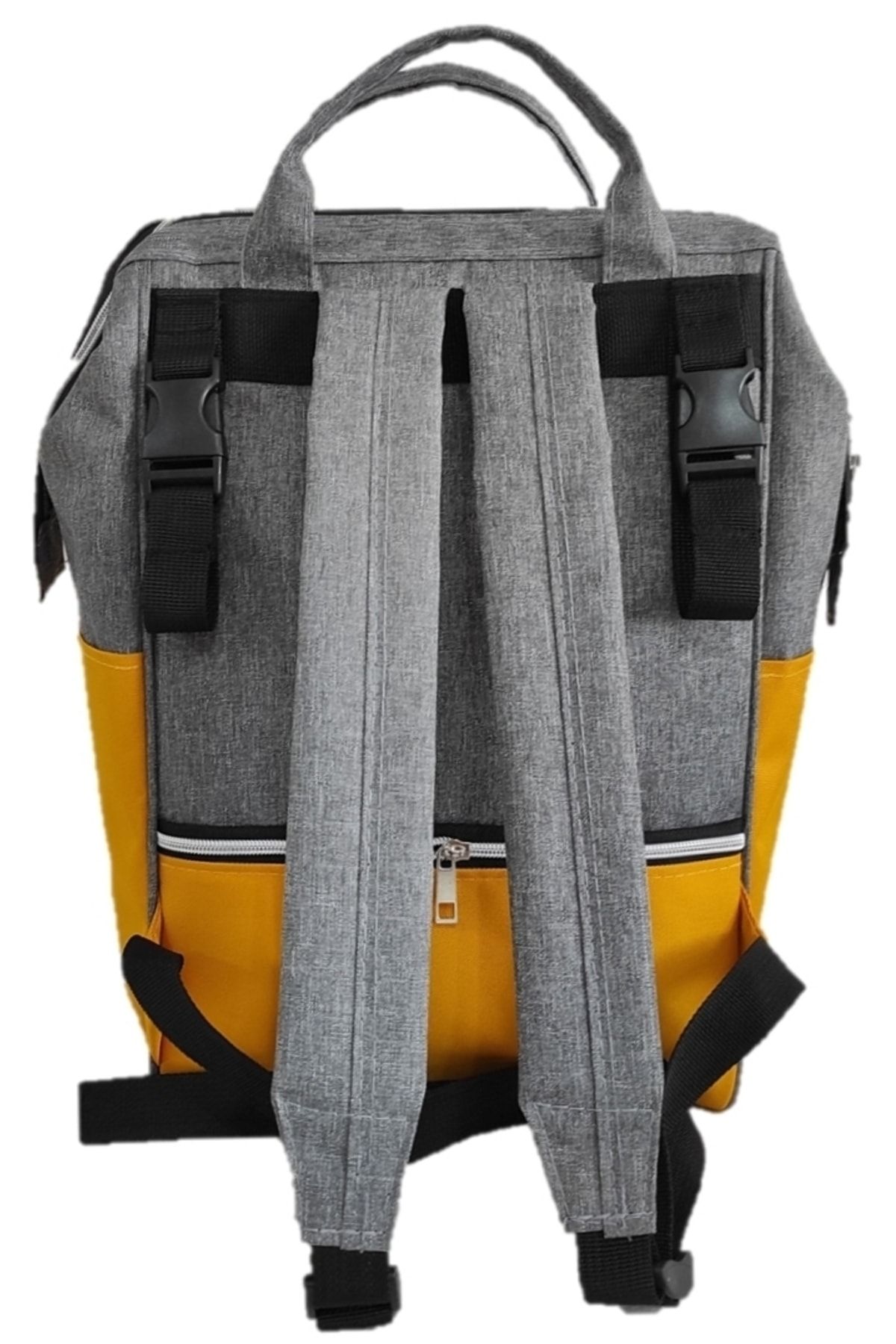 USF Baby Care Bag Mother Baby Care Backpack Smoked Yellow Trendyol