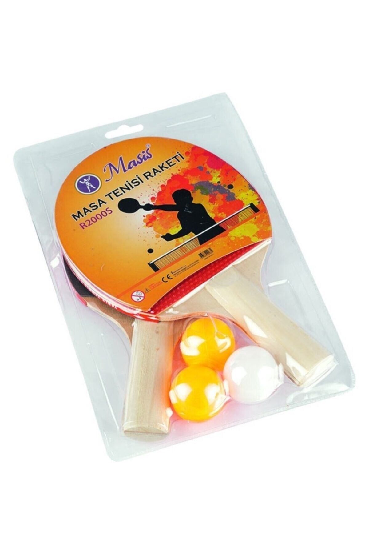 Masis Glassepet- Masa Tenisi Raket Seti