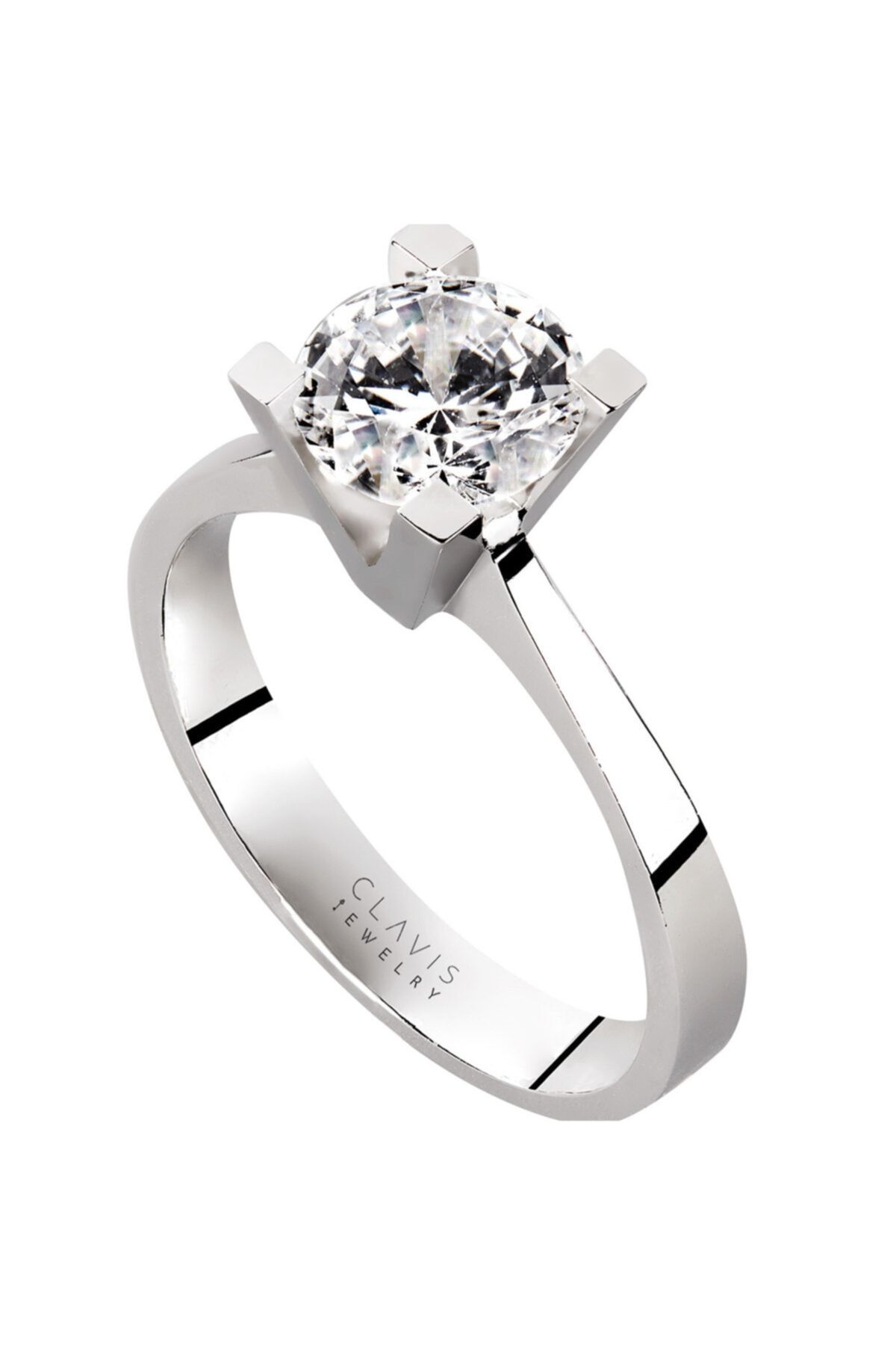 Clavis Jewelry Pırlanta Tektaş Yüzük (dt00069)