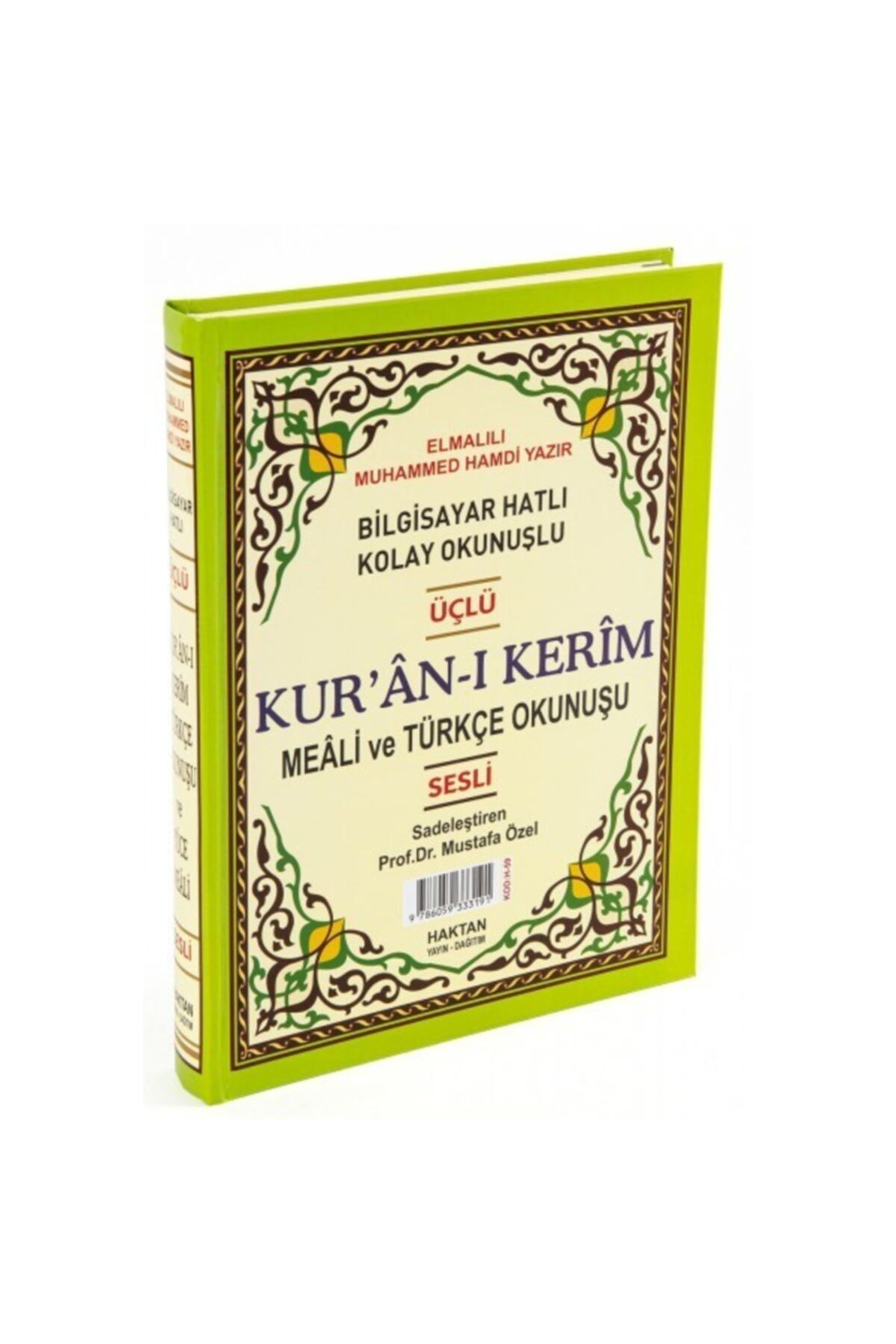 Haktan Yayınları Kur'an-ı Kerim Cami Boy 1 Sayfada 3 Özellikli