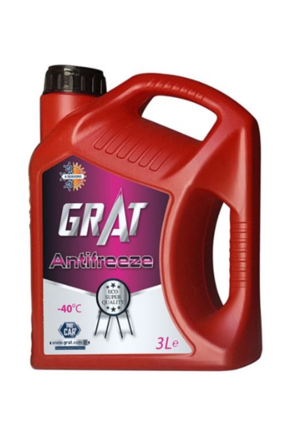 Leader Kırmızı Antifiriz Antifriz 3lt Organik -40 Derece