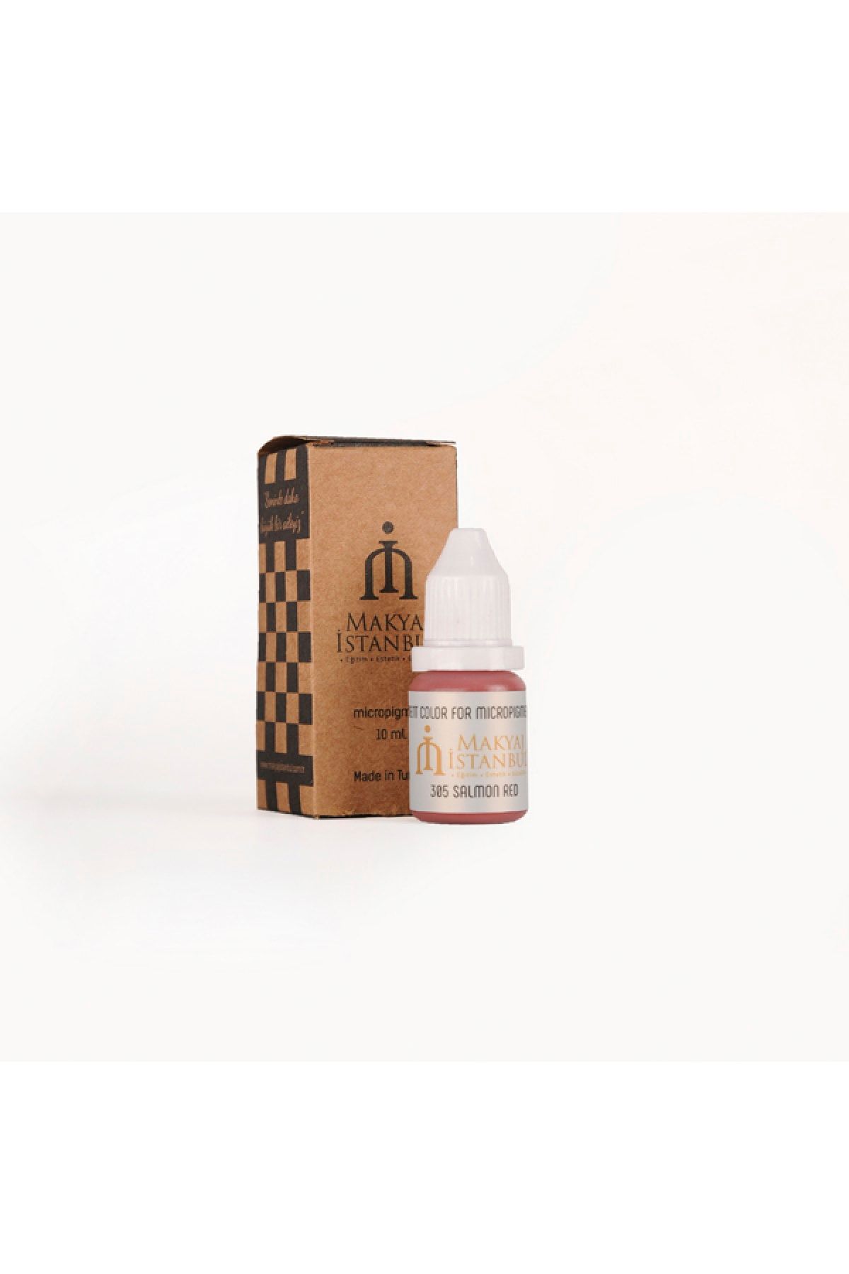 Makyajistanbul Kalıcı Makyaj Pigmenti Ve Kalıcı Makyaj Boyası Micropigment - 305 Salmon Red