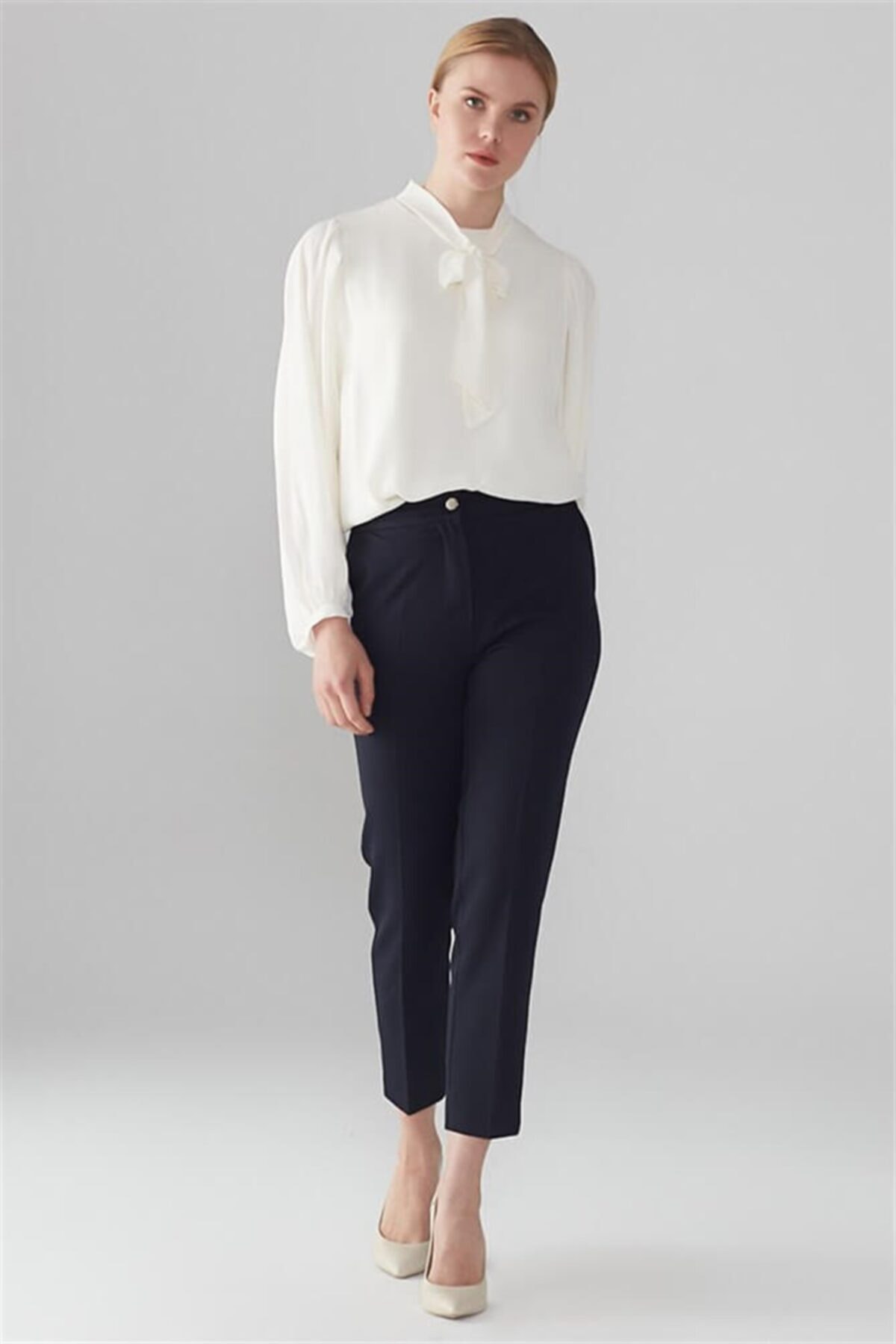 Zühre Kadın Lacivert Pantolon P-0024