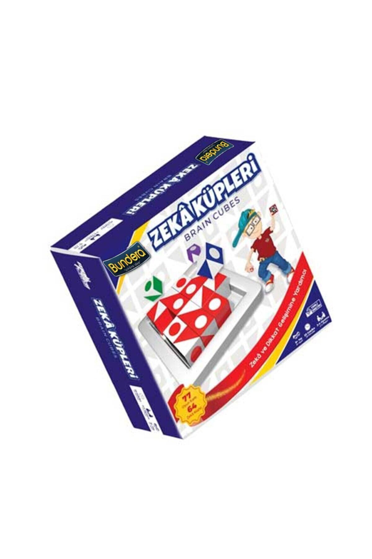 Bundera Q-smart Cubes Zeka Beceri Akıl Eğitici Oyunu Görsel Akıl Küpleri