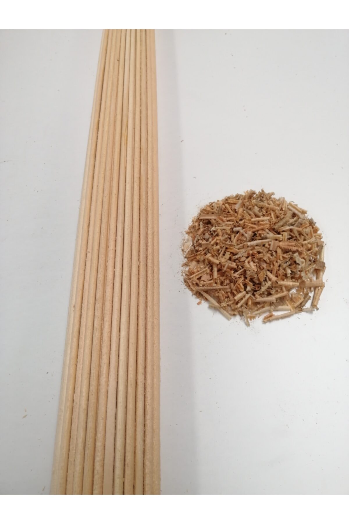 ottoahşap Yuvarlak Çam Maket Çıtası 8 Mm X 100 Cm (ÇAM 10 ADET)
