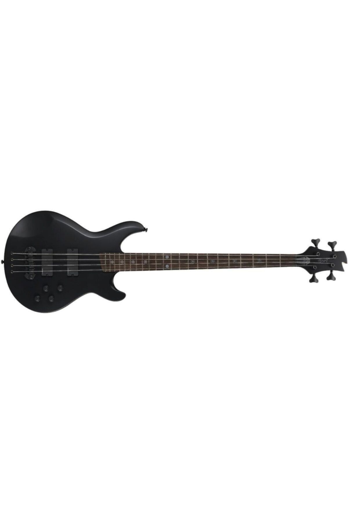CORT Bas Gitar, Siyah Satin, Emg-hz H4 (h-h)