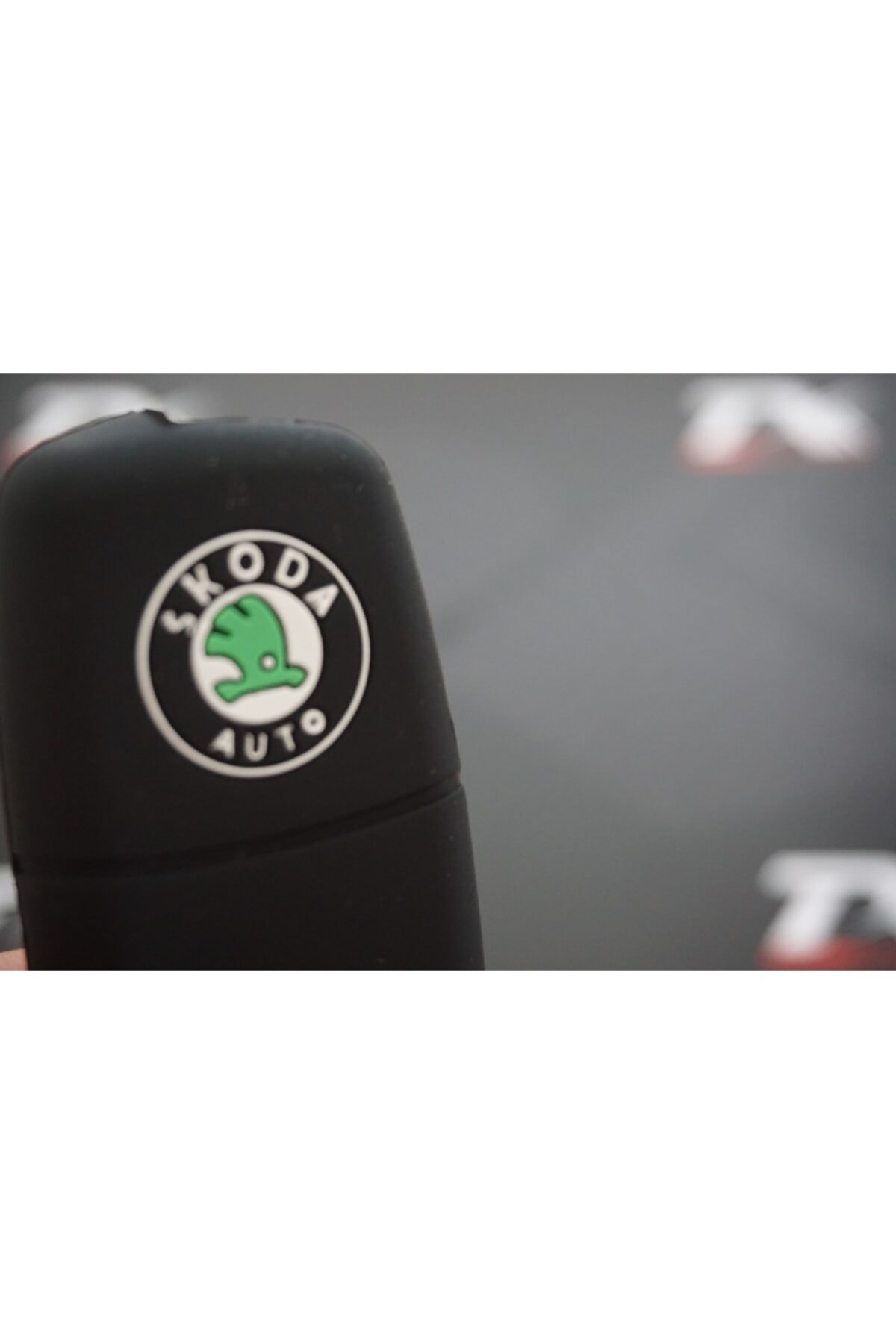 Skoda Superb Octavia Fabia Logolu 1.kalite Silikon Anahtar Kılıfı