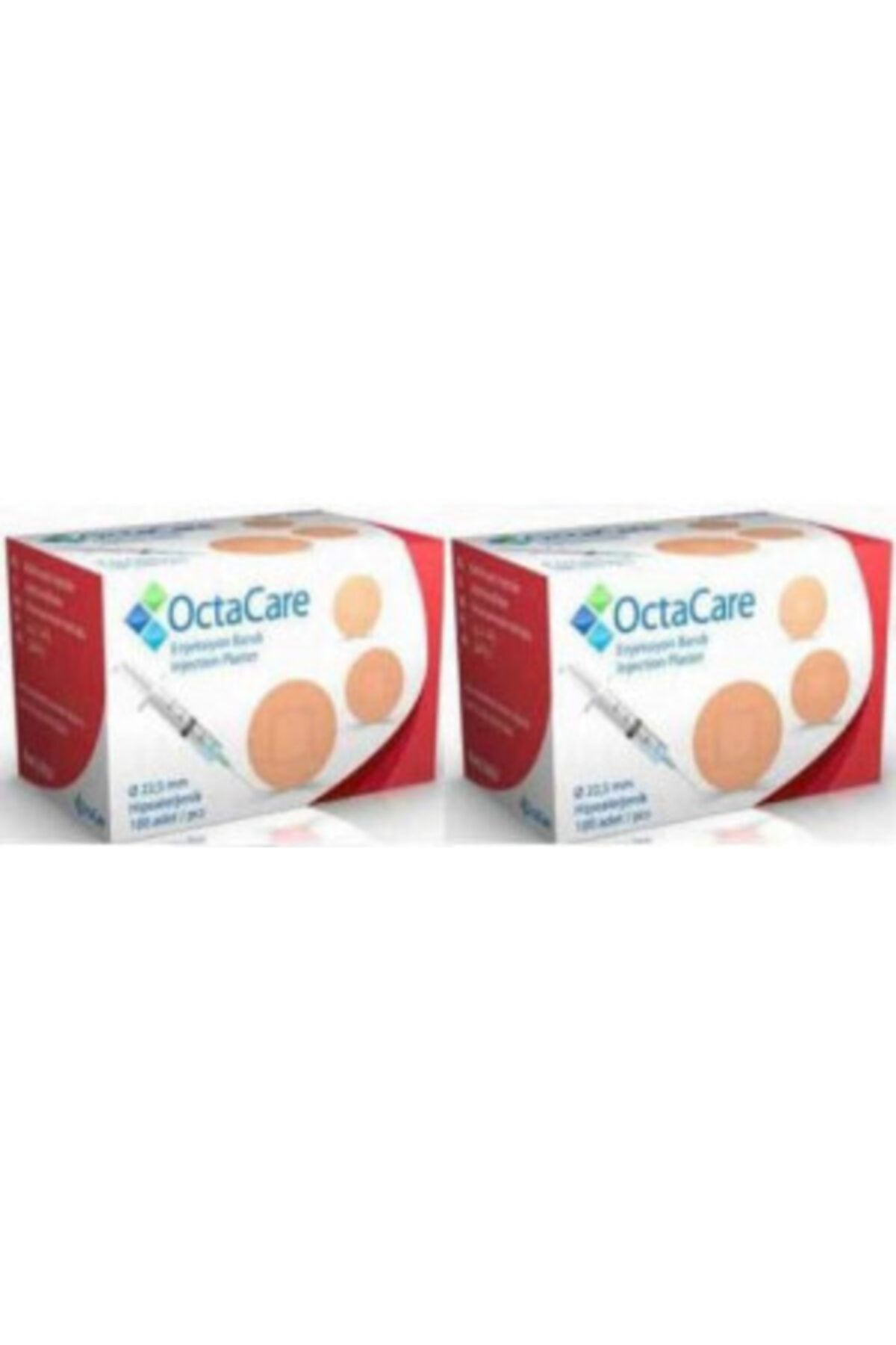 Octacare Enjeksiyon Flasteri Nokta Bandı 100 Lü 2 Kutu 22022