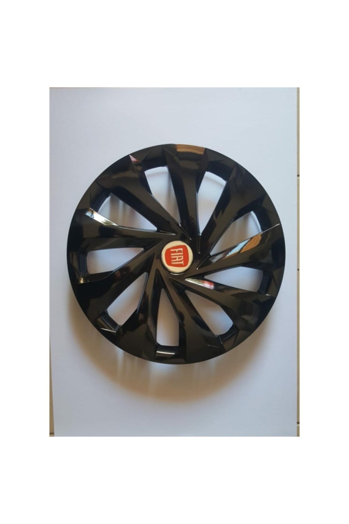 Avsaroto Fiat Linea 14'' Inç Piano Black Parlak Siyah 4'lü Set Jant Kapağı