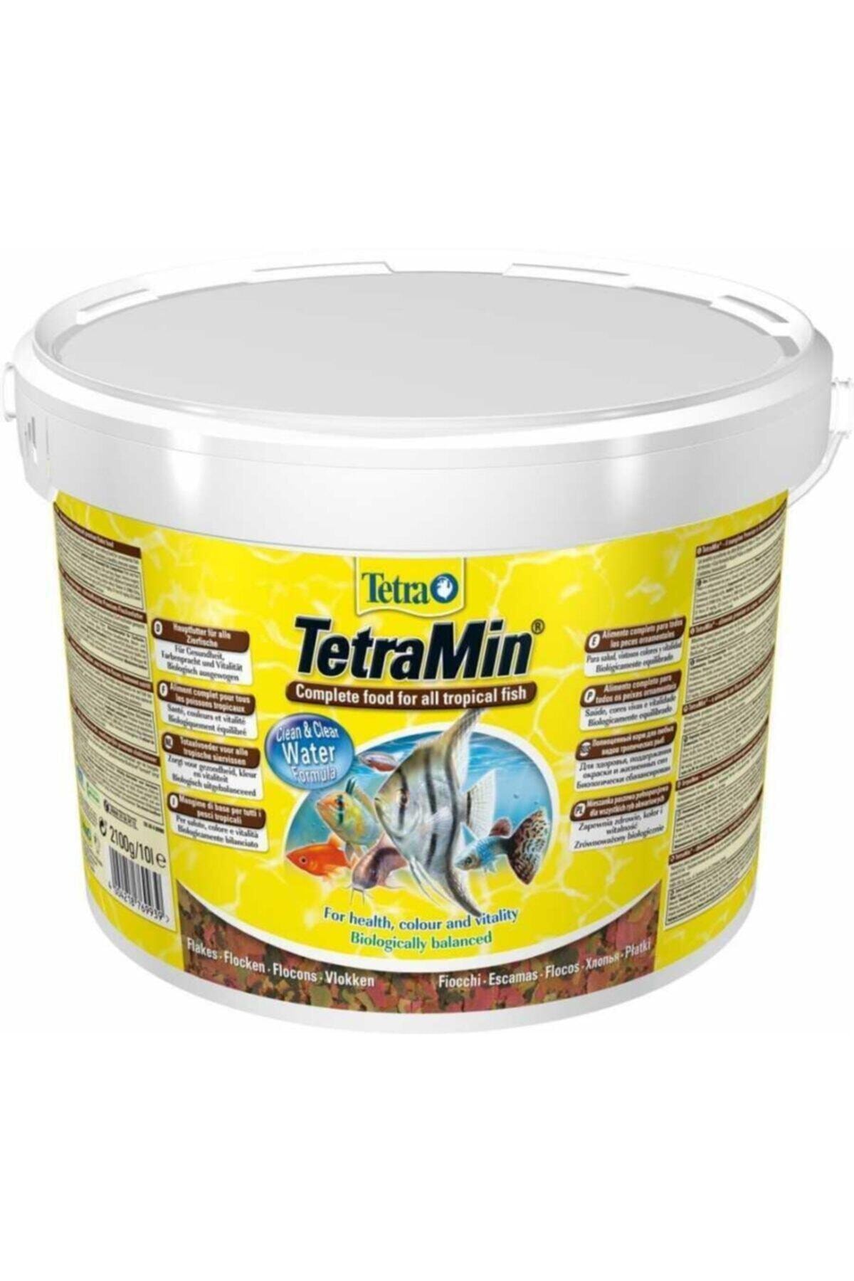 Tetra Min Flakes Pul Balık Yemi 10 L / 2100 gr