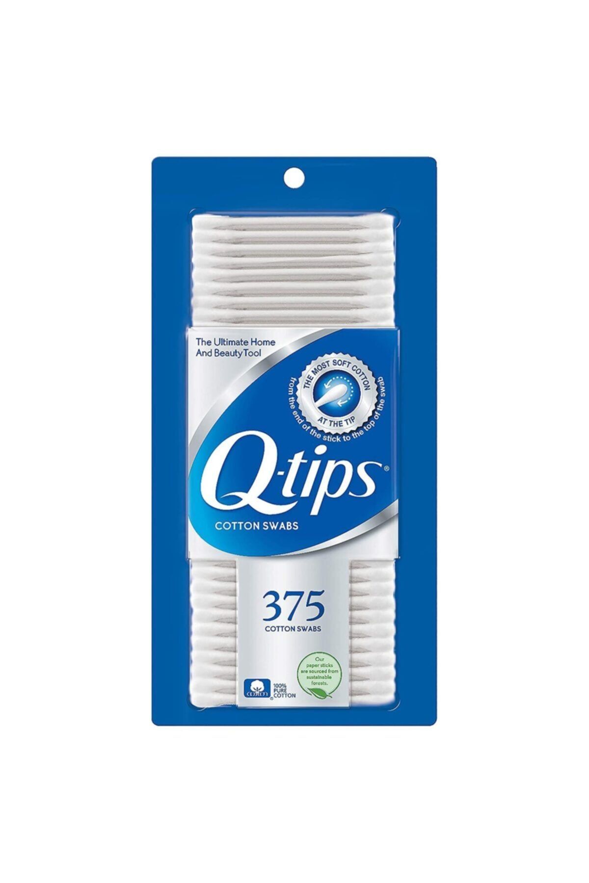 Qtips Pamuklu Çubuk 375 Adet