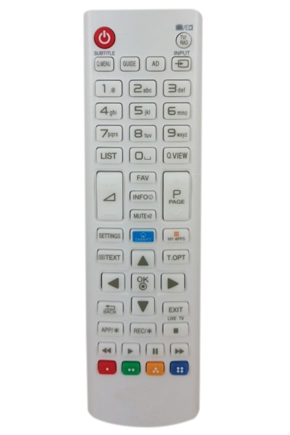 ATAELEKTRONİK Lg Tüm Seri Uyumlu Lcd Led Televizyon Kumandası Smart - Elci Elji Lege Kaliteli Beyaz Renk