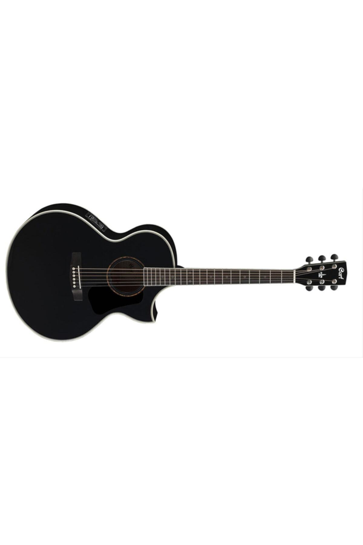CORT Elektro Akustik Gitar, Siyah, Fıshman Eq