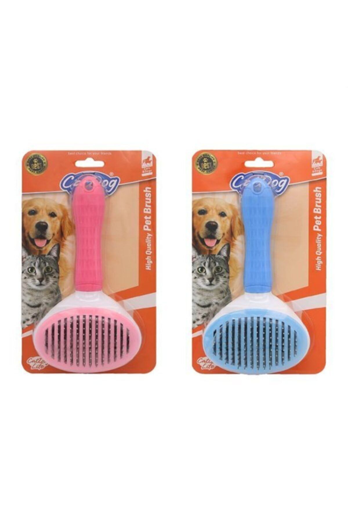 Catdoglife Kedi Ve Köpek Için Telli Basmalı Tarama Fırçası