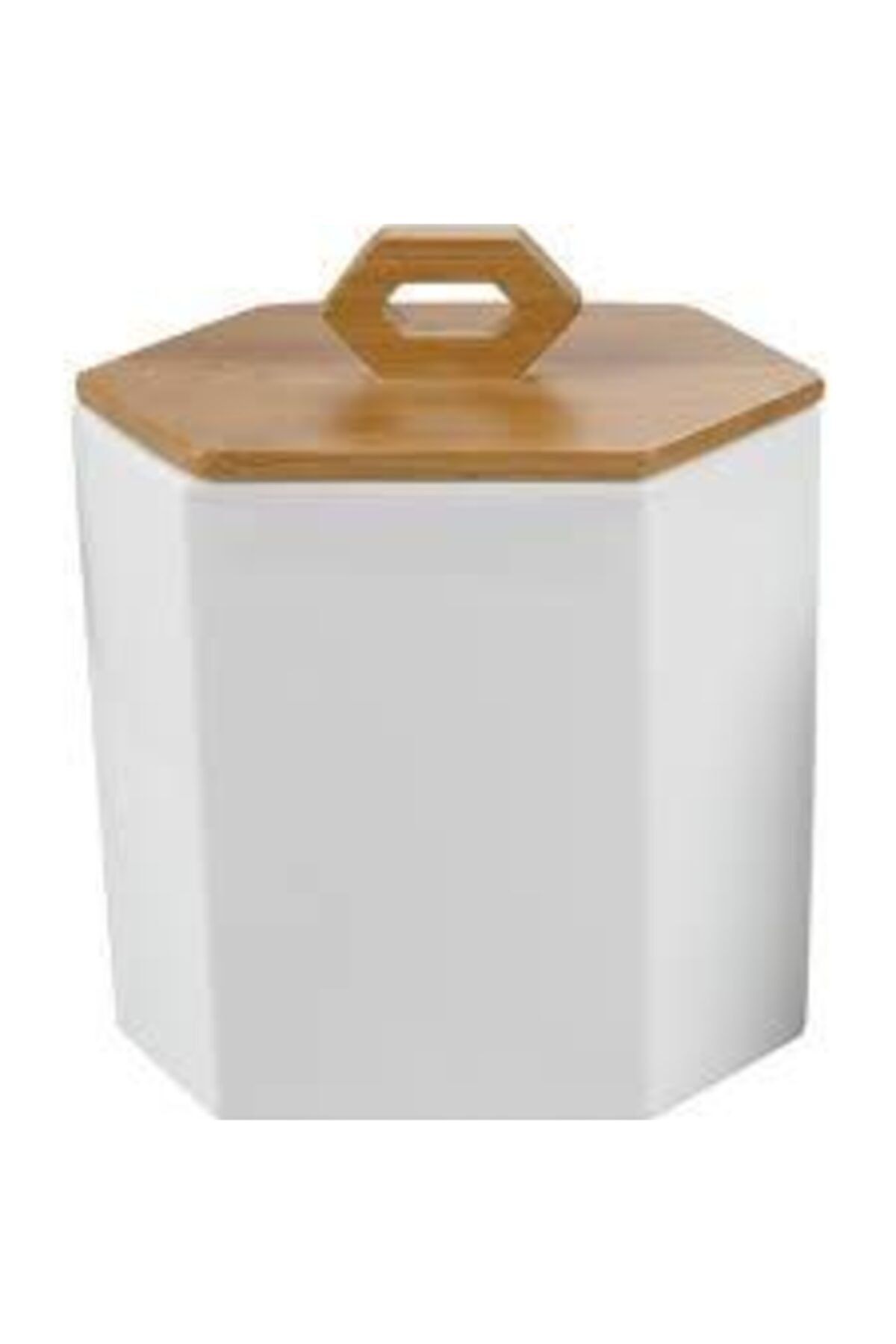 Perotti Esagona 18 Cm Porselen Kavanoz