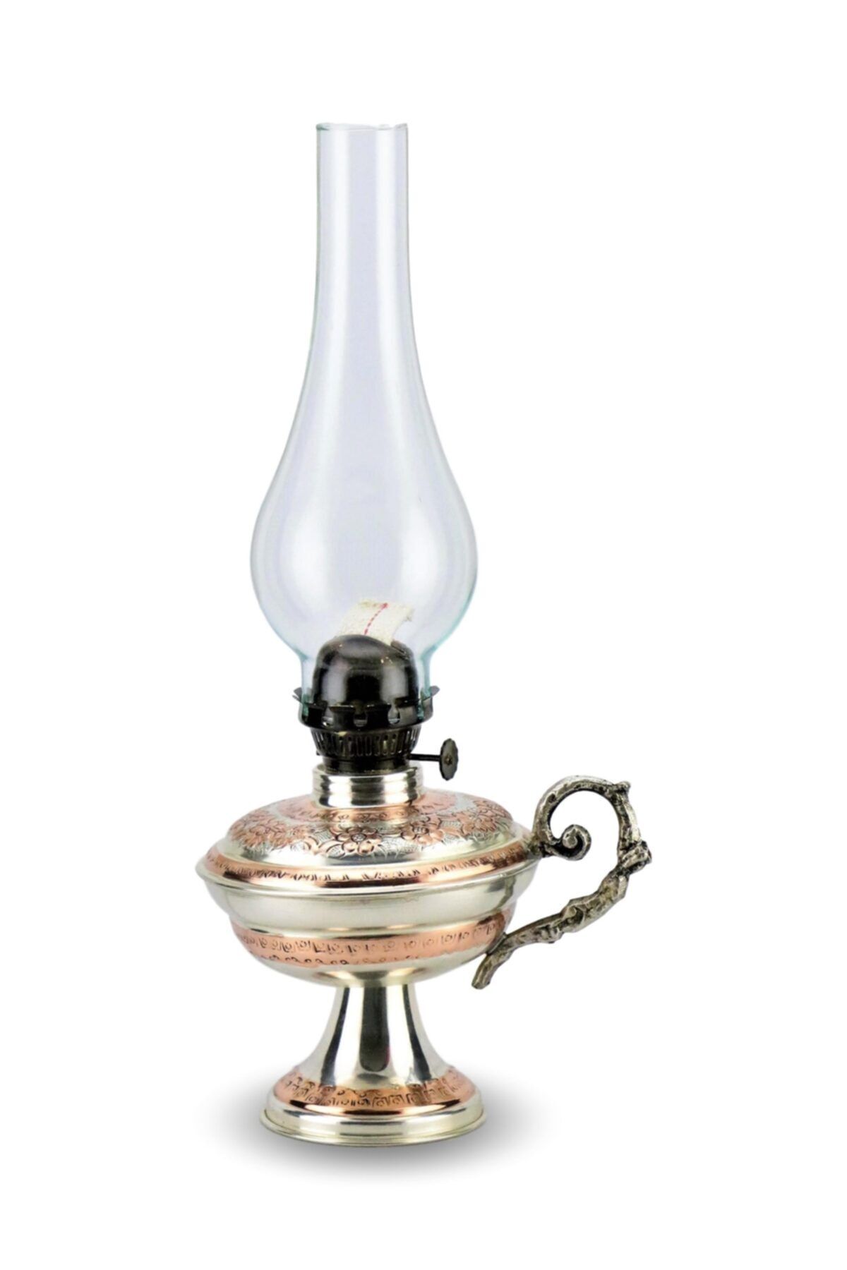 MORYA Bakır Gaz Lambası Ayaklı