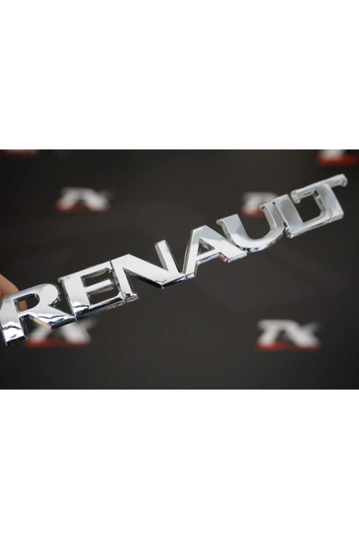 Renault Bagaj 3m 3d Krom Abs Logo Amblem