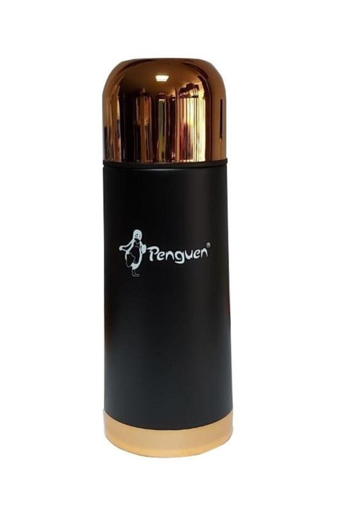 Penguen 500 Ml Siyah Bakır Çift Katlı Çelik Termos Pgn 1050b