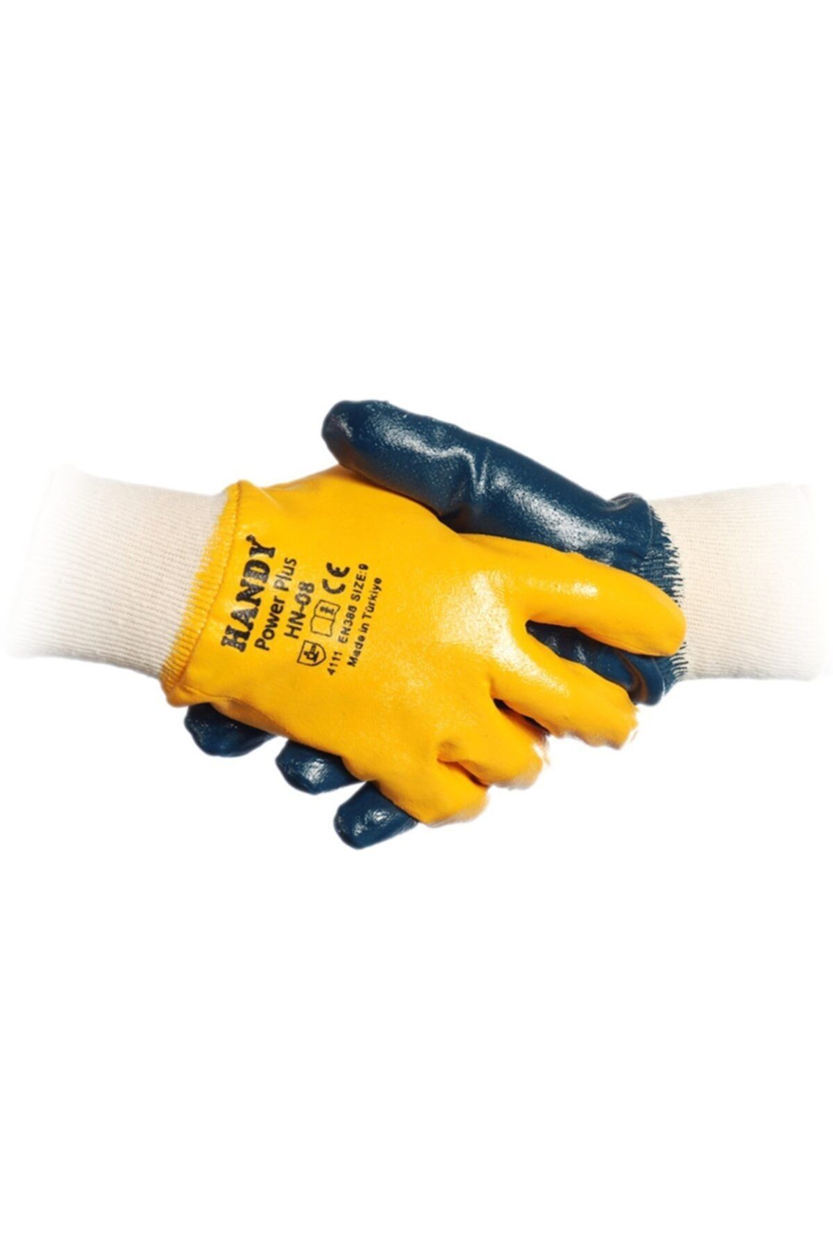 Handy Hn08 Tam Kaplı Lacivert Iş Eldiveni (12 Çift) No:9