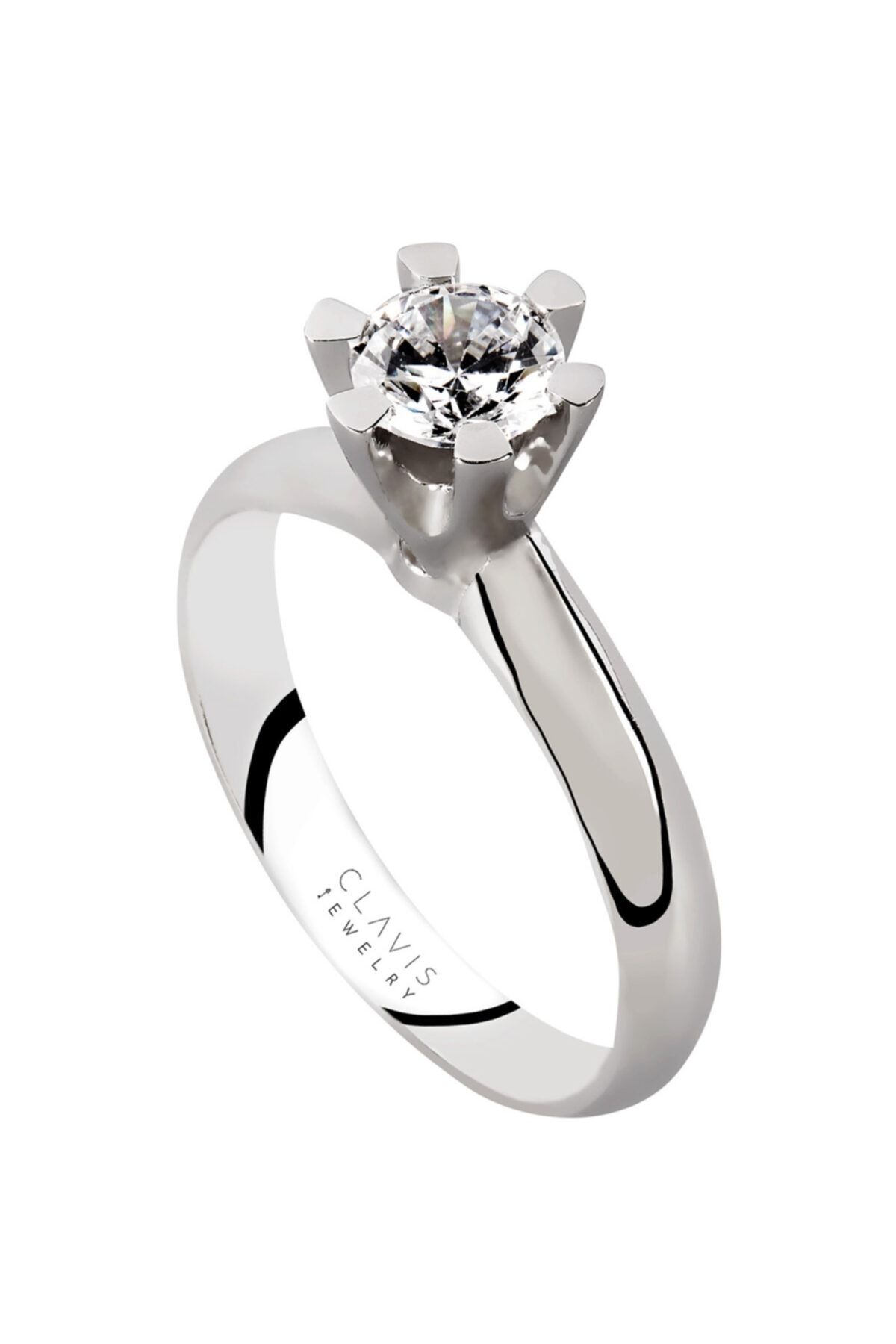 Clavis Jewelry Pırlanta Tektaş Yüzük (dt00063)