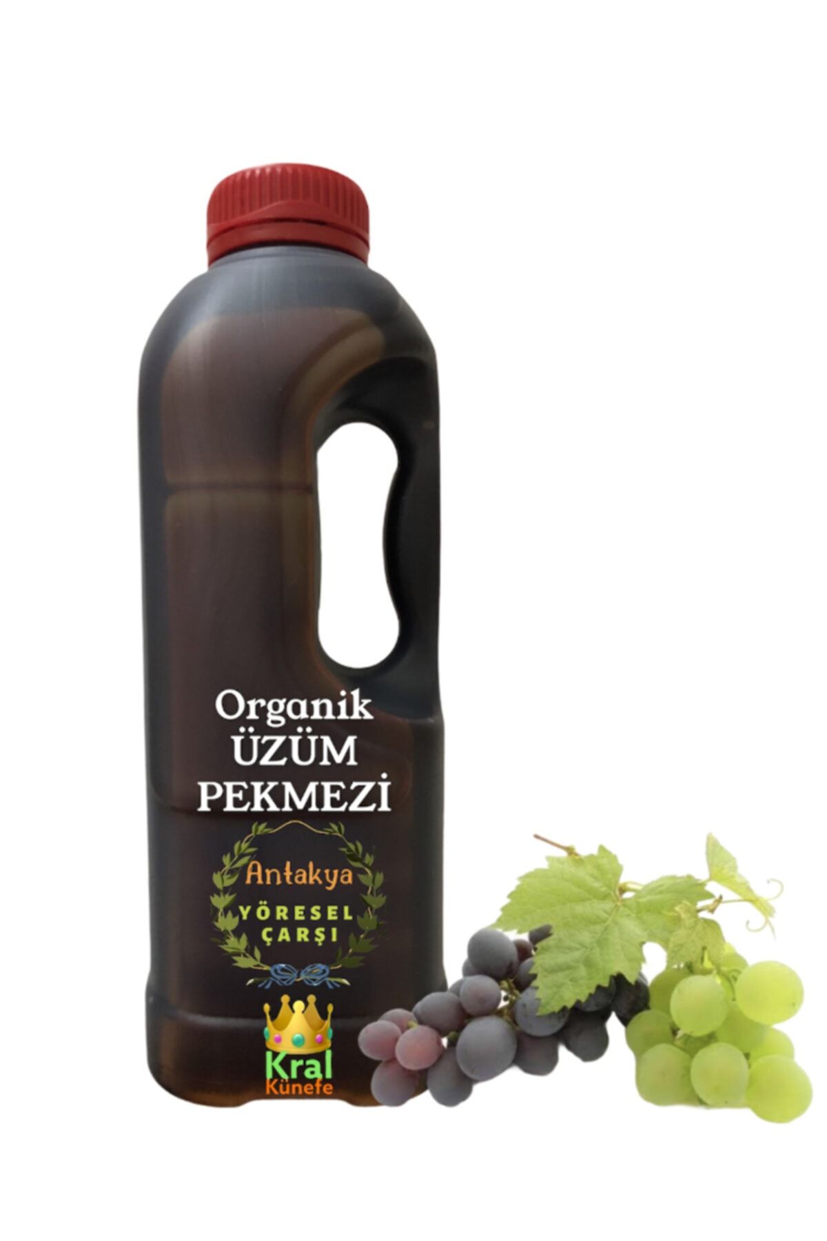 ANTAKYA YÖRESEL ÇARŞI Organik Üzüm Pekmezi 1 Kg