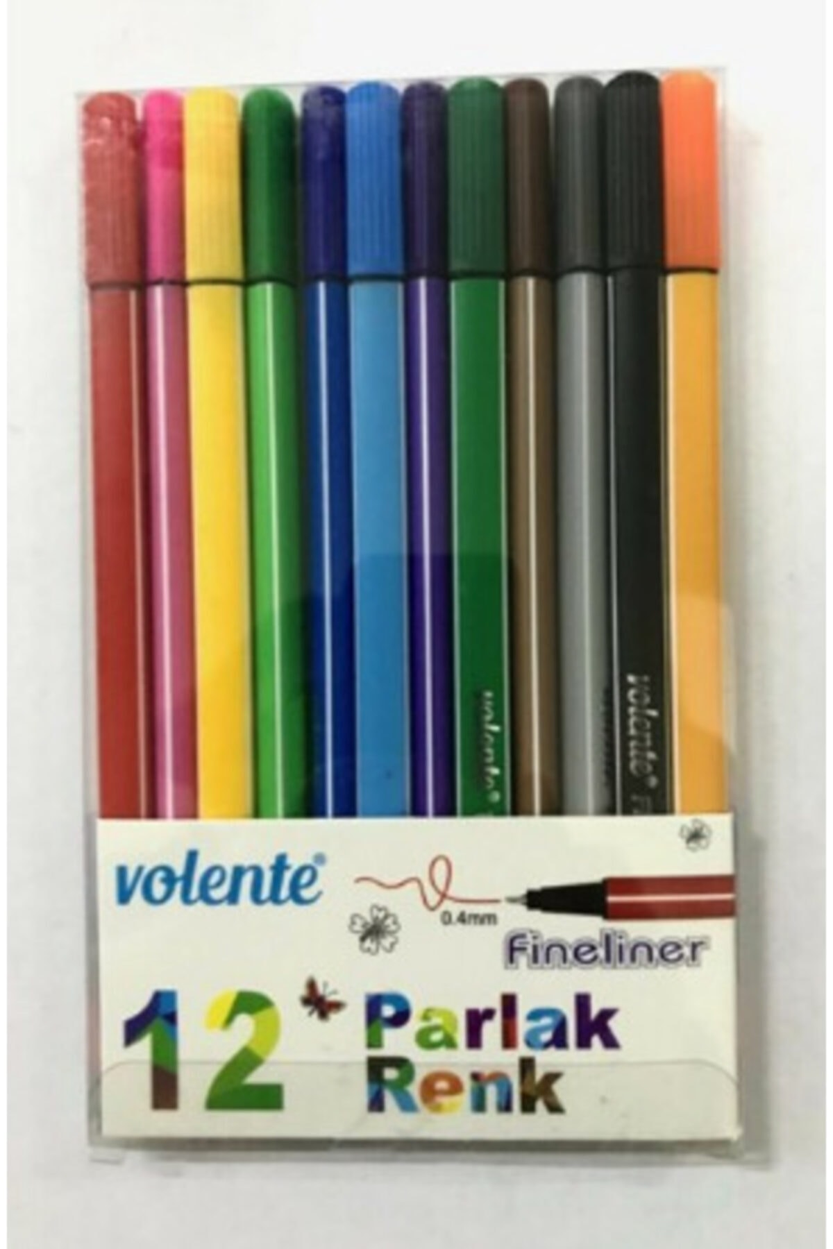 LK Volente Fineliner 12 Renk Set&20332