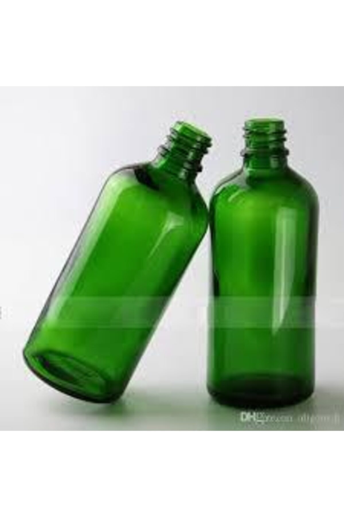 4asdepo Yeşil Cam Şişe 20 Ml 100 Adet