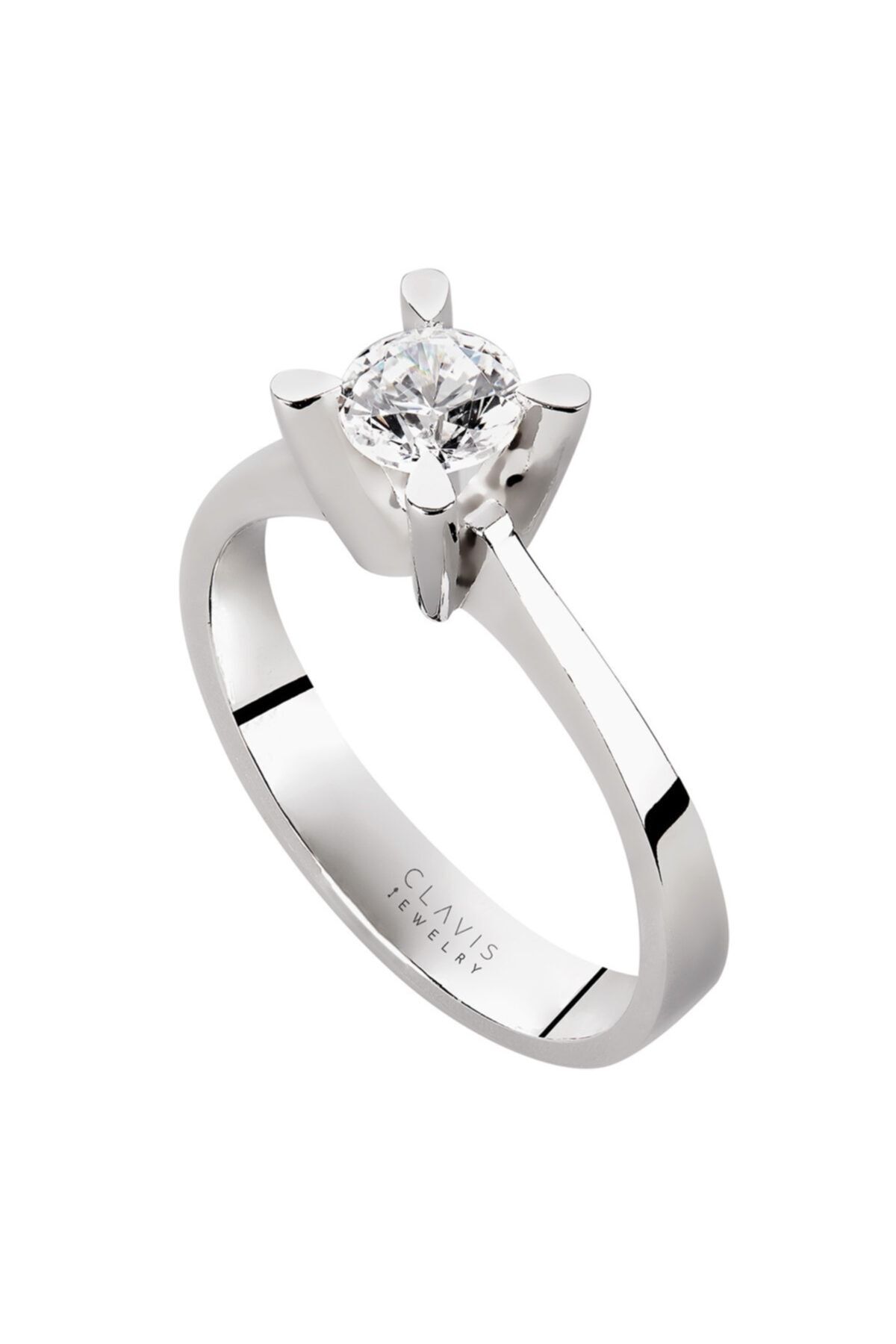 Clavis Jewelry Pırlanta Tektaş Yüzük (dt00023)
