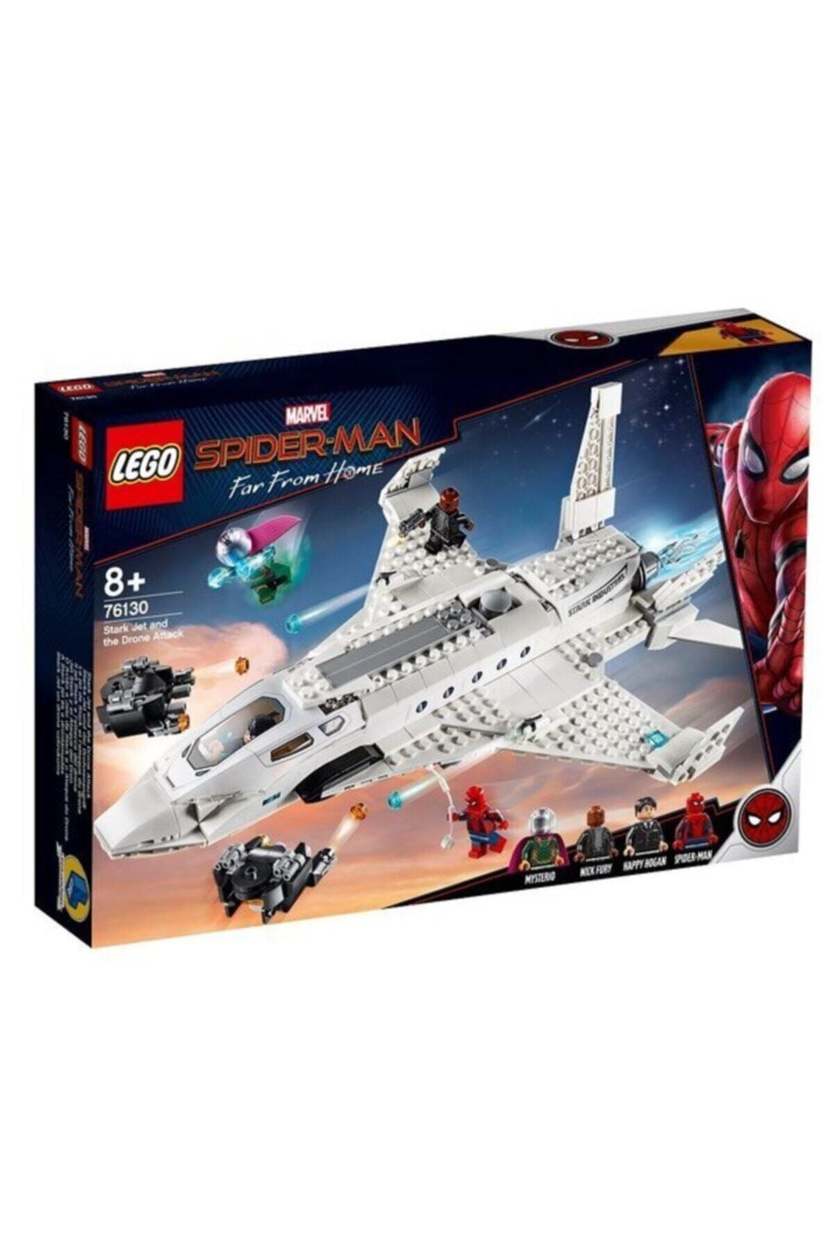 LEGO Marvel Super Heroes Stark Jeti ve Drone Saldırısı 76130