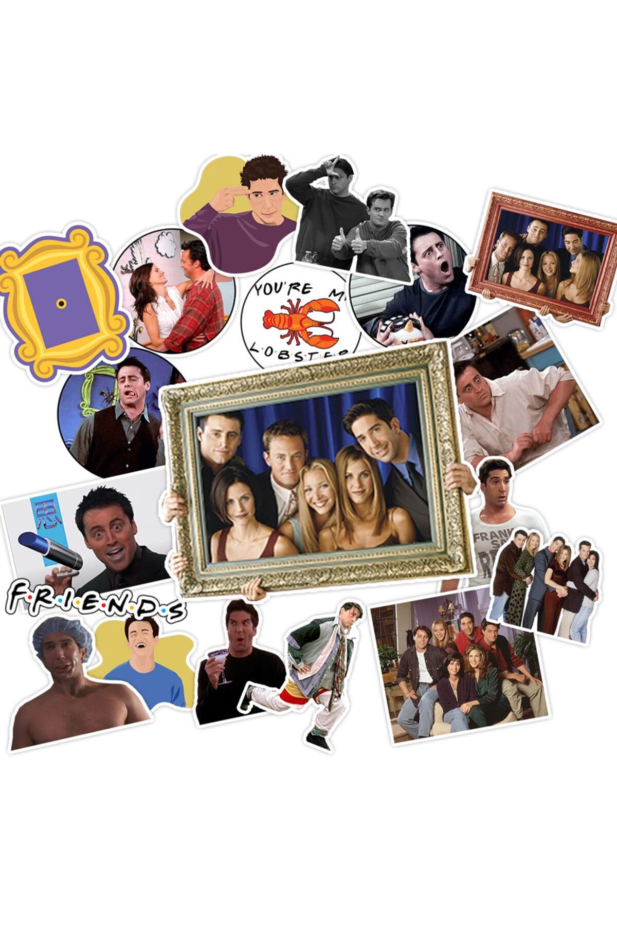ZipZap Friends Sticker Paketi 20 Adet Sticker