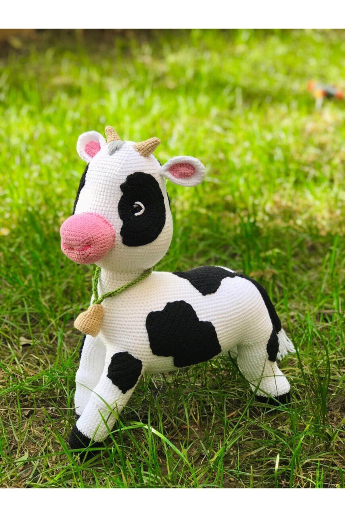Esotik Amigurumi Organik Oyuncak Sütaş Ineği