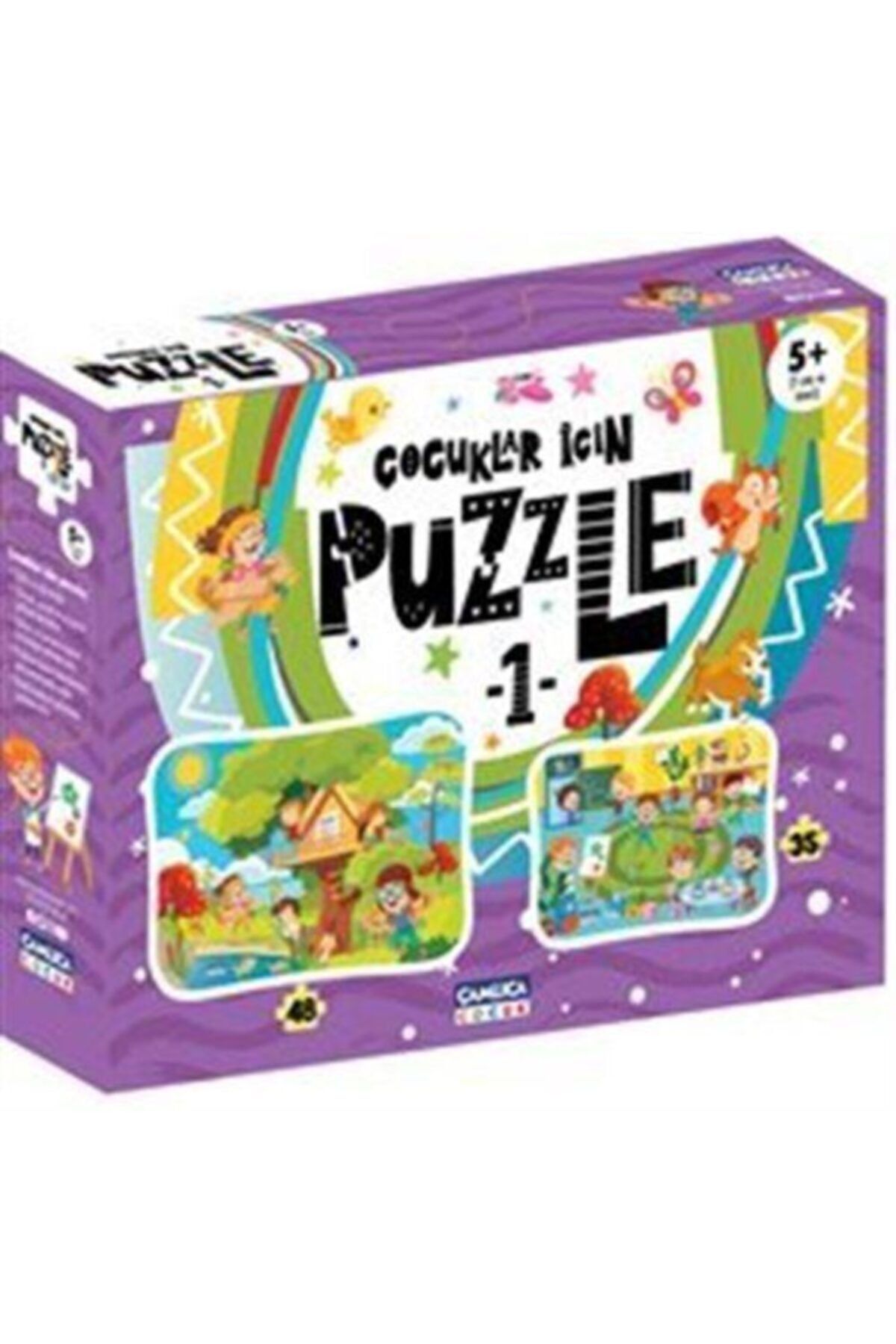 Çamlıca Çocuk Yayınları Çocuklar Için Puzzle 1