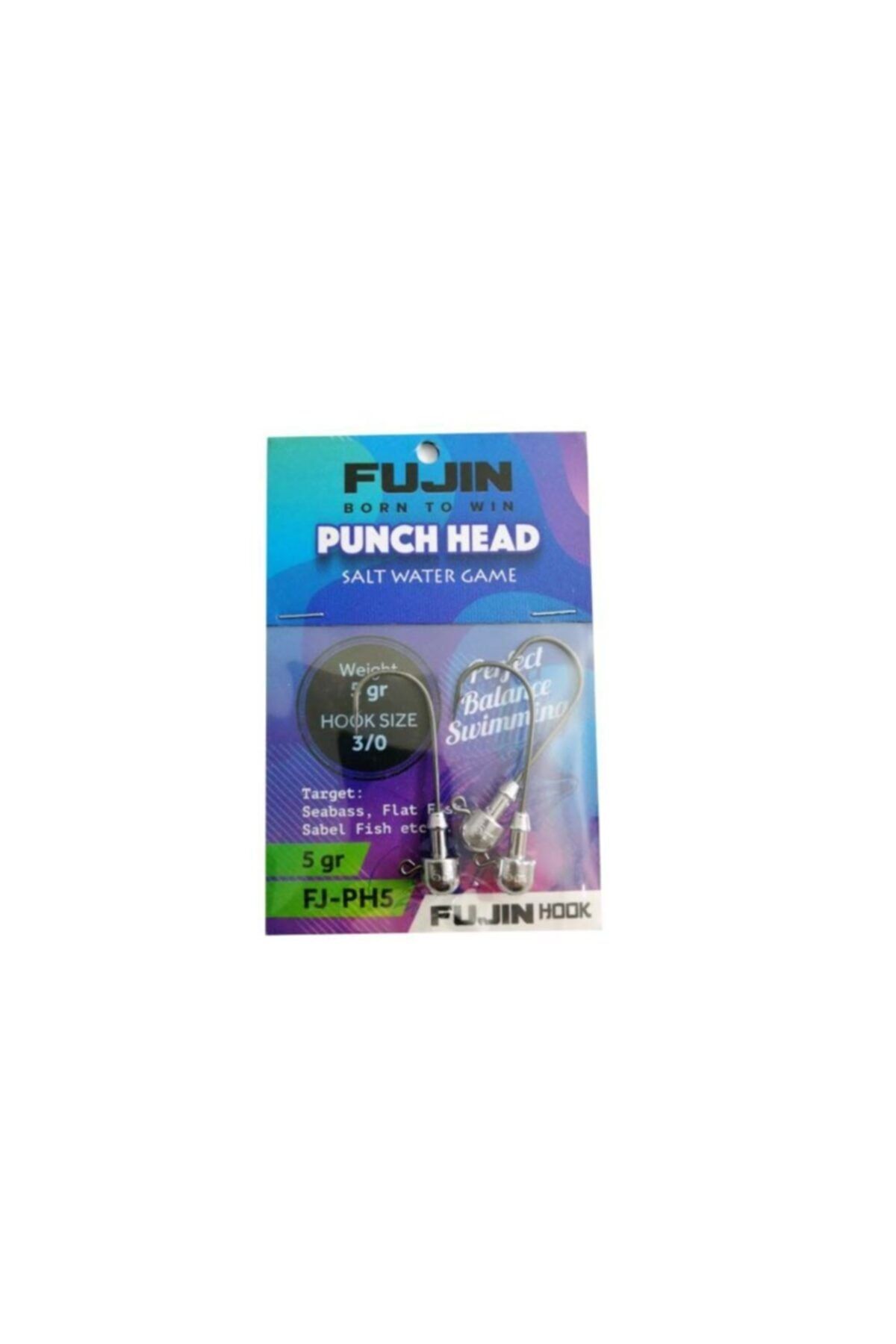 Fujin Punch Head Fj-ph #3/0 Jighead 5 gr