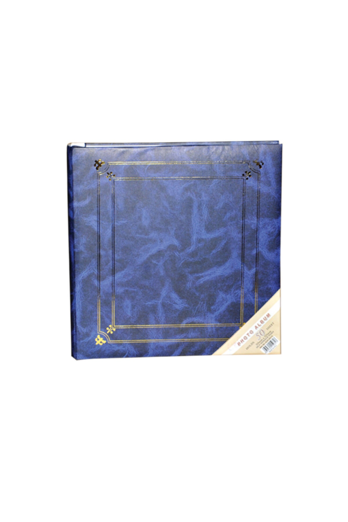 Acr 50 Yaprak (100 Sayfa] 31x32 Cm Manyetik Yapışkanlı Fotoğraf Albümü(mavi) 50315