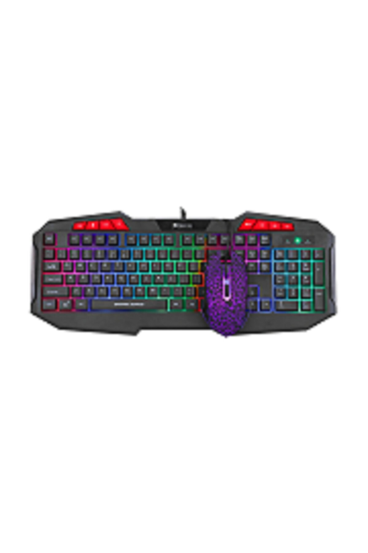 XTRIKE ME Mk-503 Işıklı Oyuncu Mouse Klavye Seti Yüksek Kalite Gaming Set