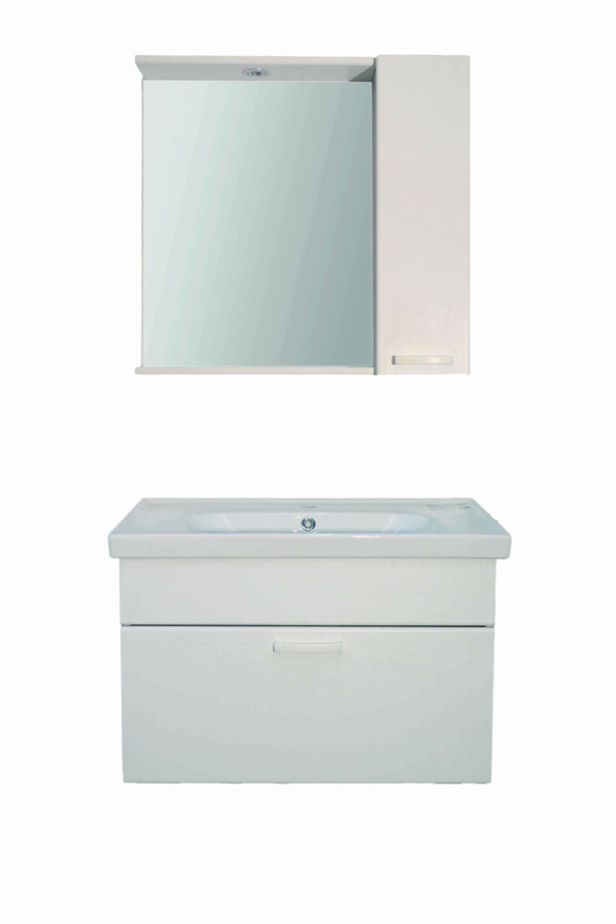 ALMİS Plastik Banyo Dolabı 80 cm Asmalı