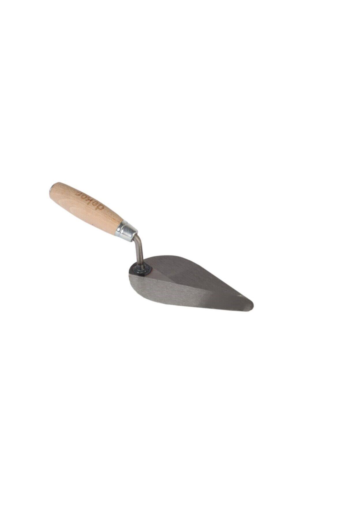 Dekor Ahşap Saplı Dil Malası 18 Cm