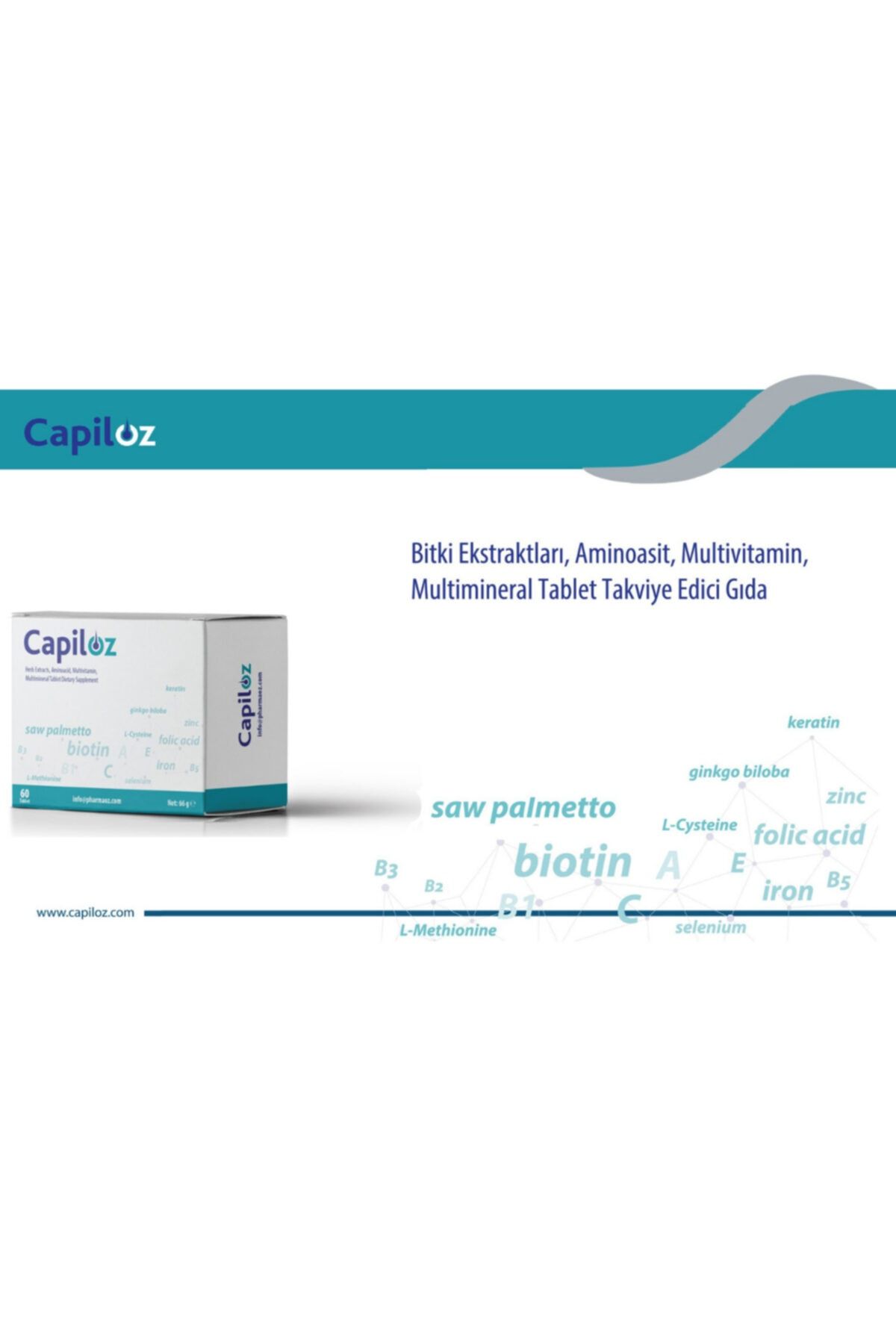 capiloz multivitamin 60 tablet fiyati yorumlari trendyol