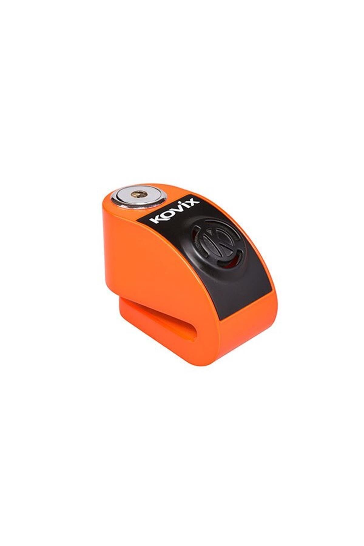 KOVIX Turuncu Kd6fo Alarmlı Disk Kilit