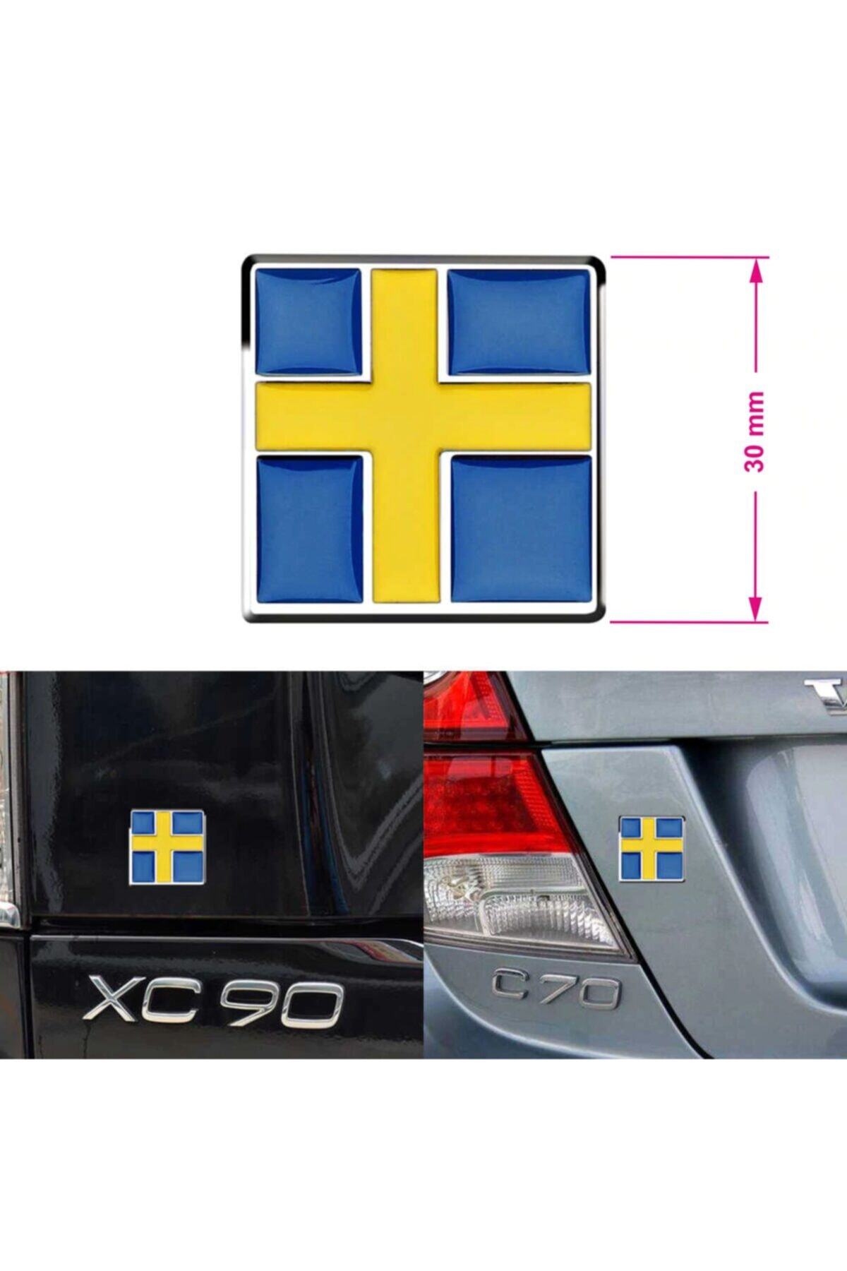 Bimbo Volvo Isveç Bayrağı Logo 2