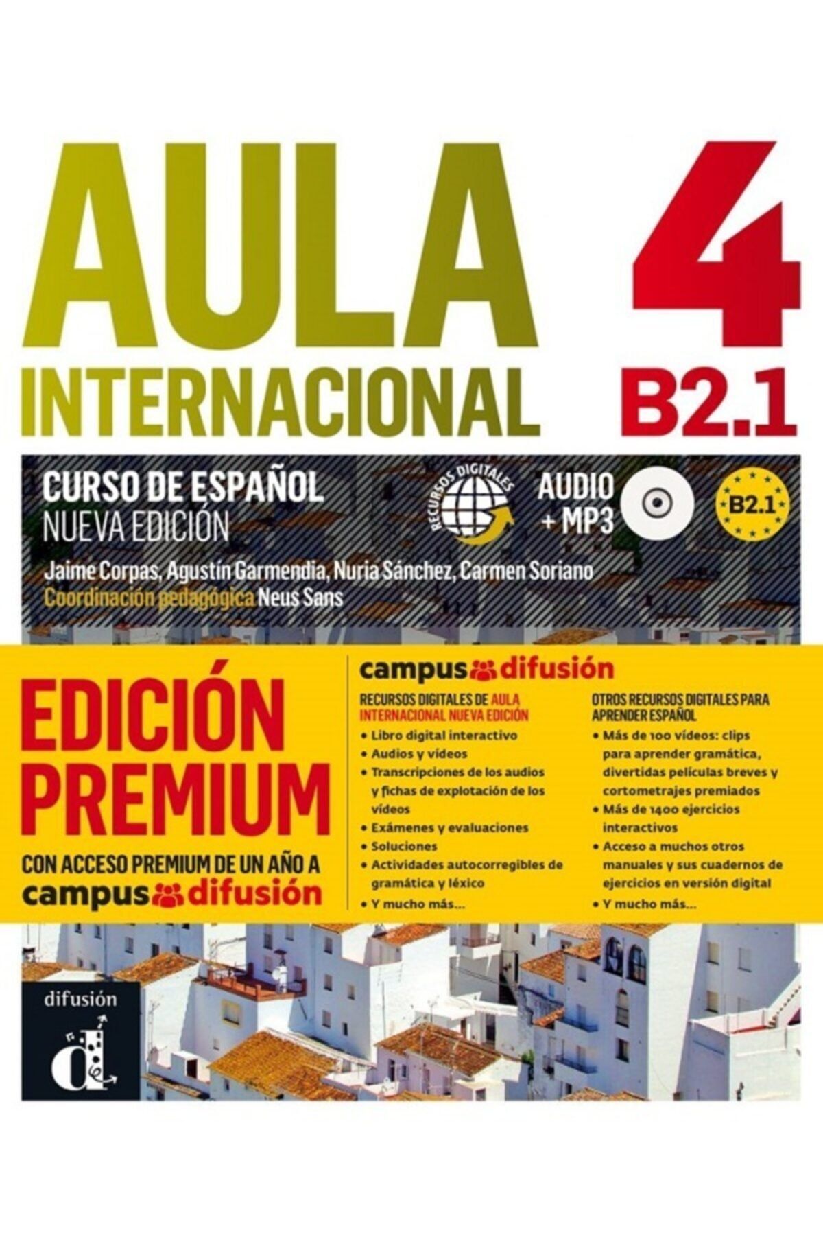 Difusion Yay Aula Int 4 Nueva Edición Libro Del Alumno Cd Prem