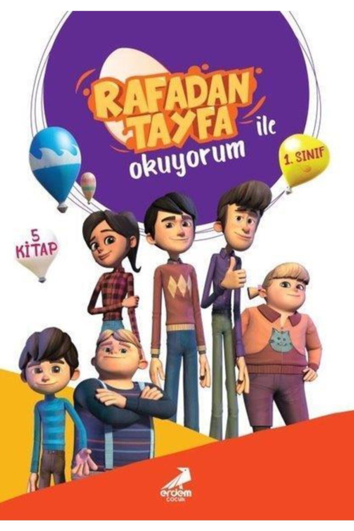 Hocadan Rafadan Tayfa Ile Okuyorum Seti-5 Kitap Takım Erdem Çocuk Kollekt