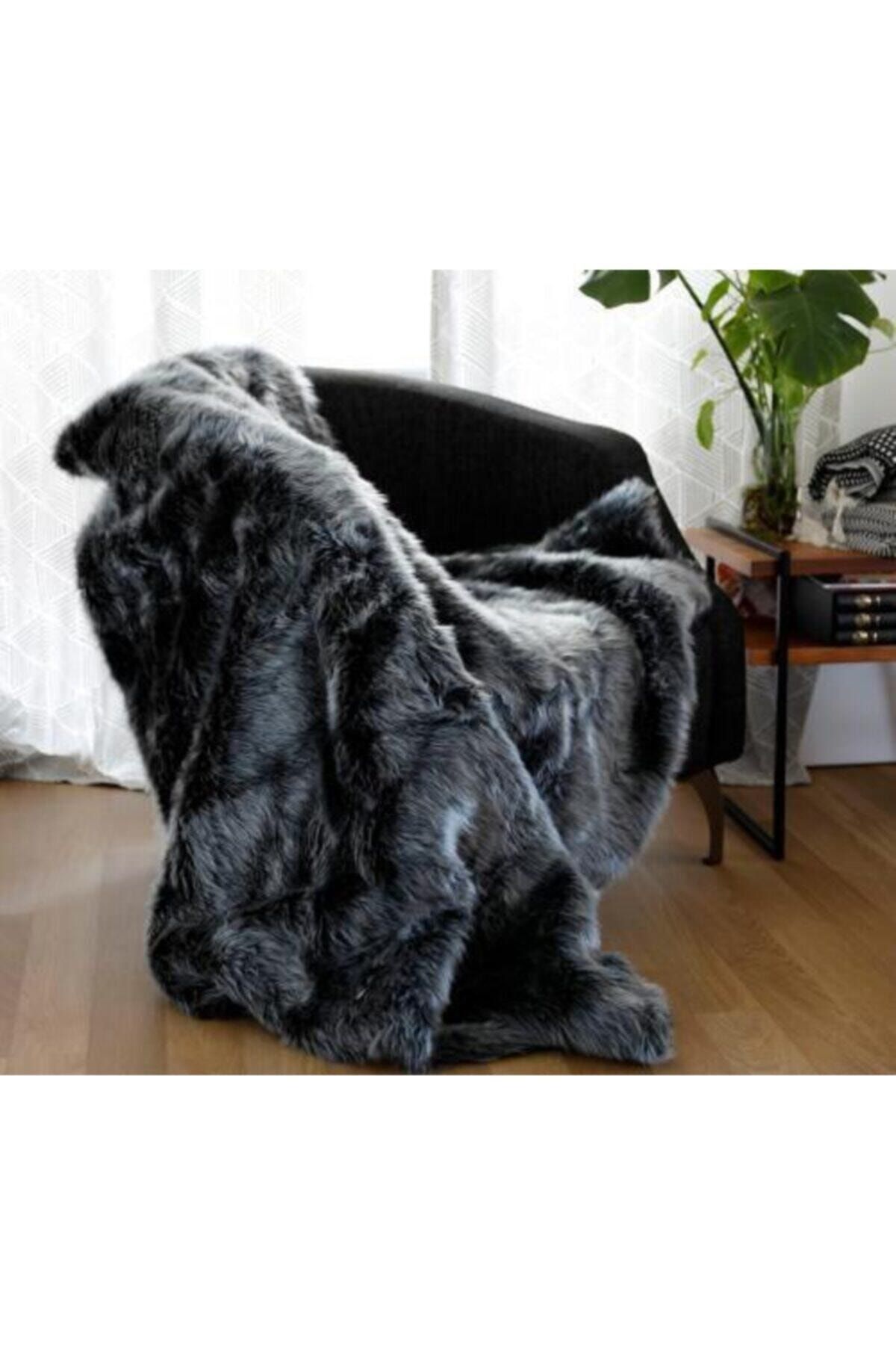 enc home Gri Koltuk Şalı