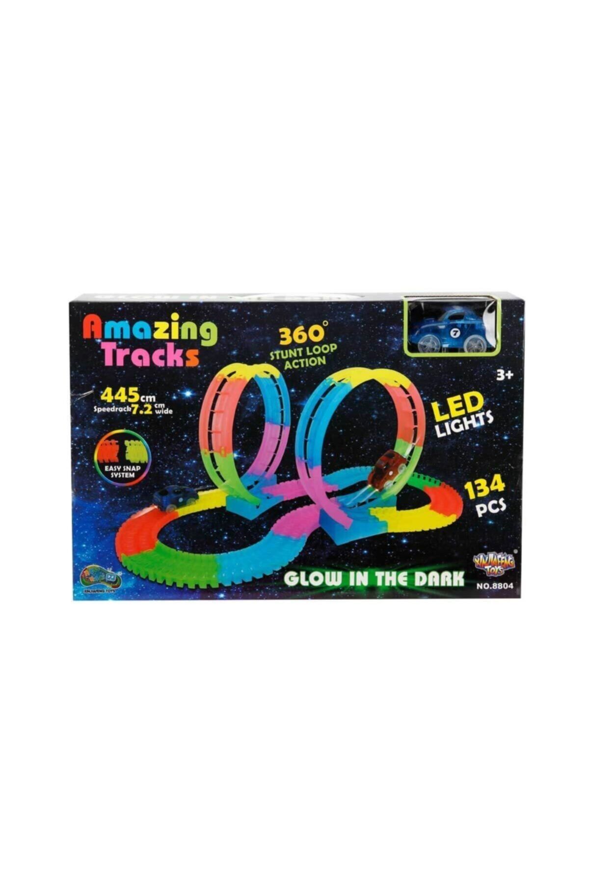 BİRLİK TOYS Amazing Tracks Led Işıklı Yarış Pisti 134 Parça