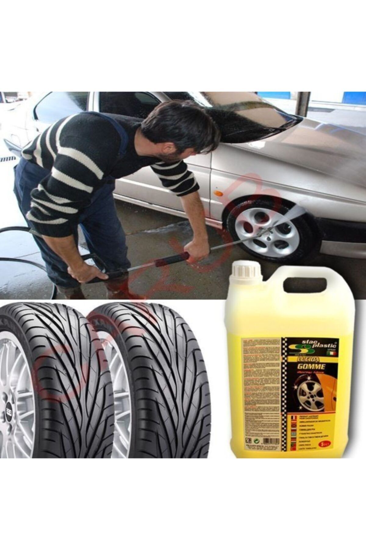 Stac Lastik Temizleyici 5 Lt Lucıda Gomme