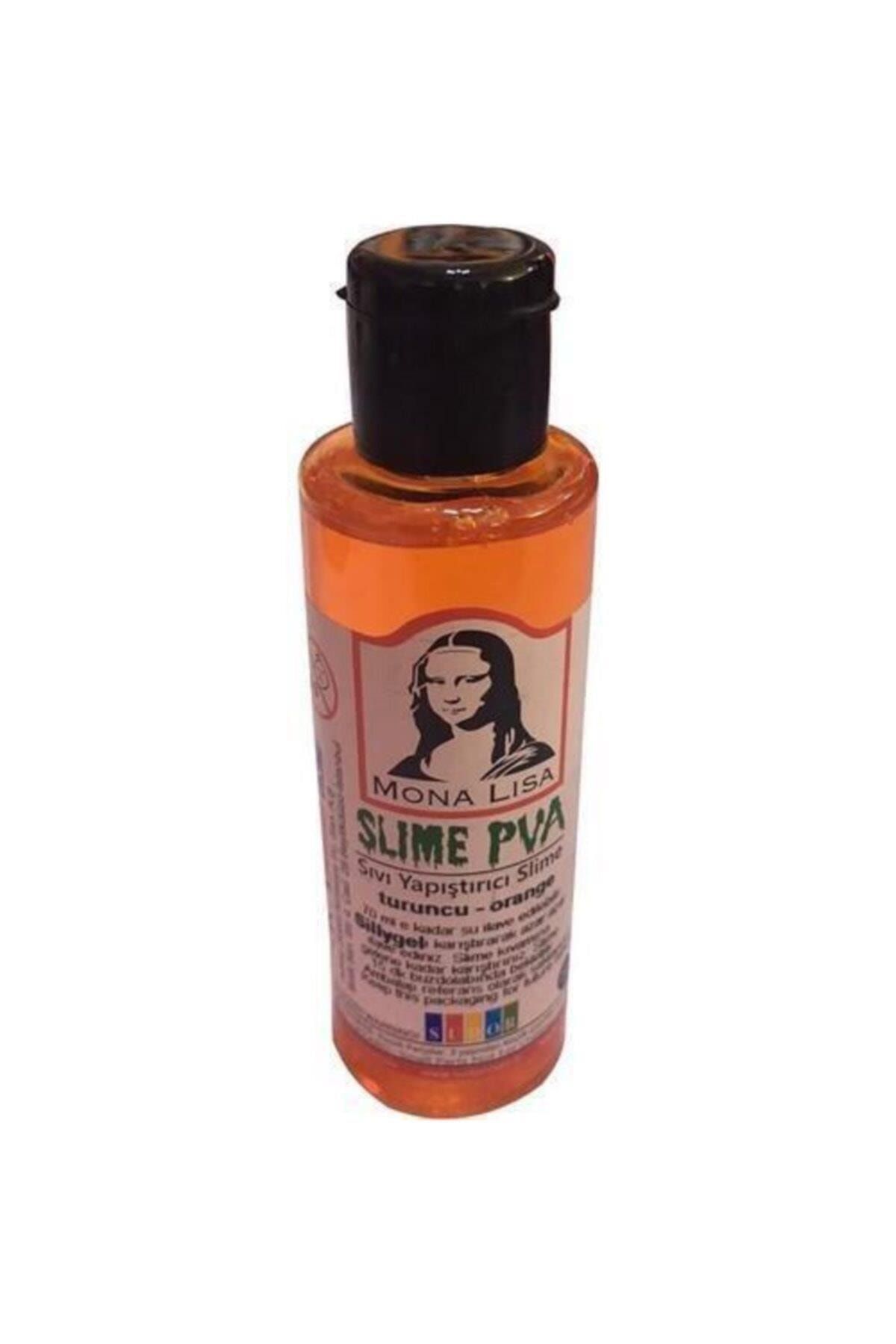 Südor Fosforlu Turuncu Monalisa Sıvı Yapıştırıcı Slime 70 ml  (12 Li Paket)